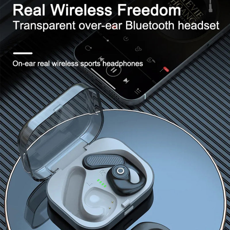 K23 Open Ear Headphone Wireless Air Bone Conduction Earphones TWS Bluetooth 5.3 Ear Clip Earbuds K23 Open Ear Headphone Wireless Air Bone Conduction Earphones TWS Bluetooth 5.3 Ear Clip Earbuds